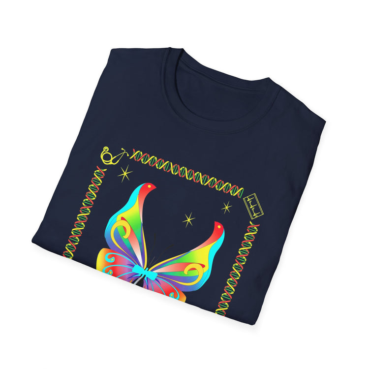 Butterfly Needle-Softstyle Unisex T-Shirt