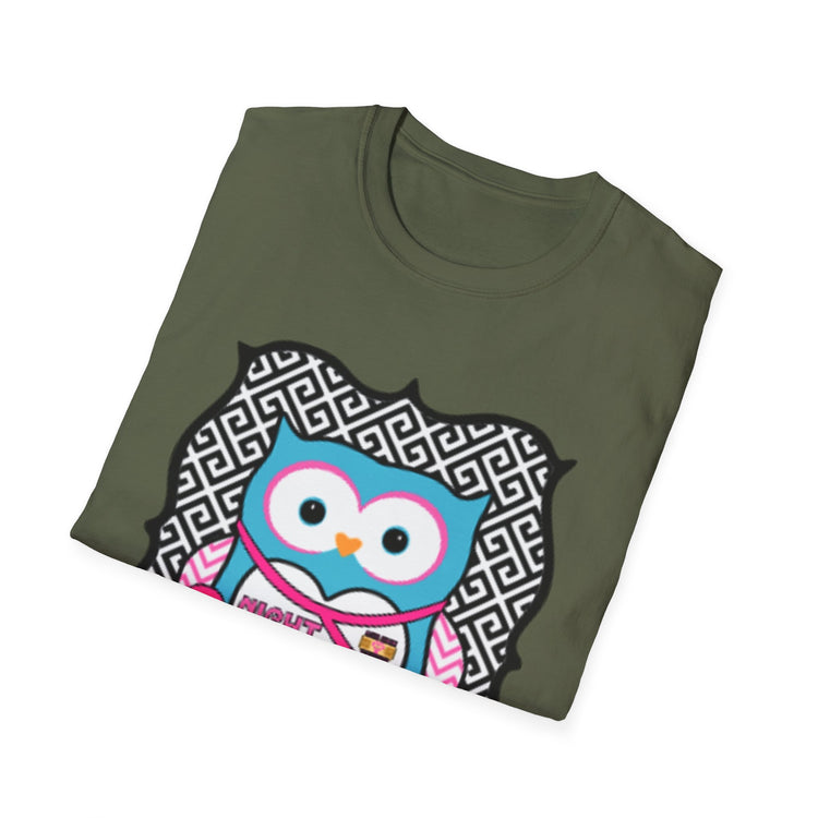 Night Owl-Softstyle Unisex T-Shirt