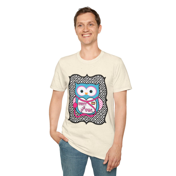 Night Owl-Softstyle Unisex T-Shirt