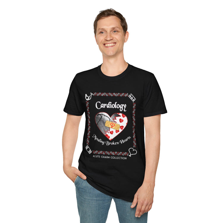 Cardiology-Mending Broken Hearts! Softstyle Unisex T-Shirt