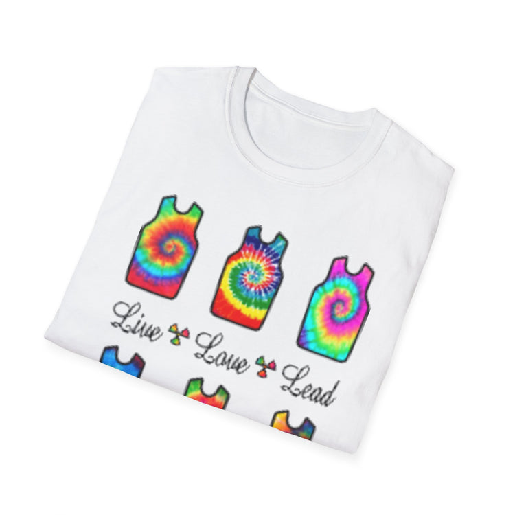 Radiology - Live, Love, Lead Tye Dye Softstyle Unisex T-Shirt