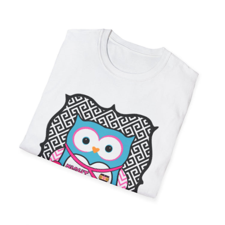 Night Owl-Softstyle Unisex T-Shirt