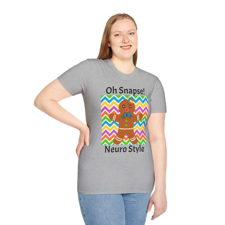 Oh Snapse! Neuro Style Softstyle Unisex T-Shirt