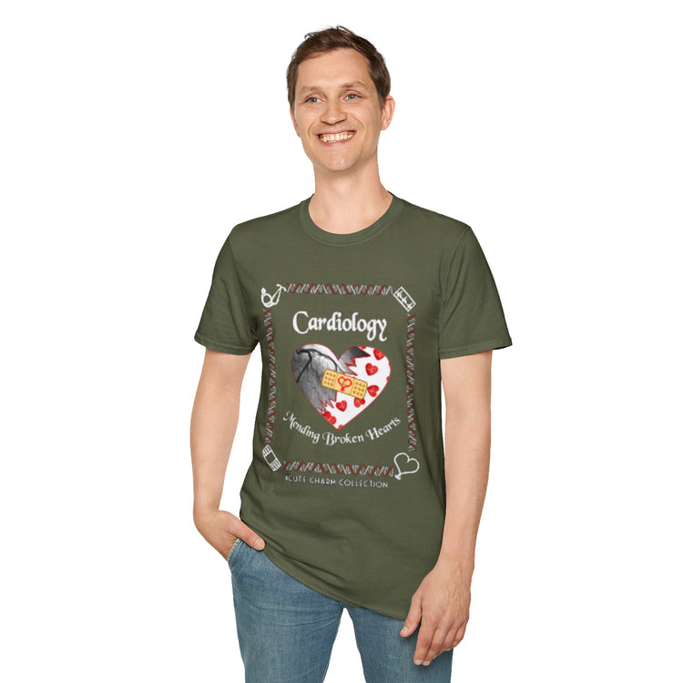 Cardiology-Mending Broken Hearts! Softstyle Unisex T-Shirt