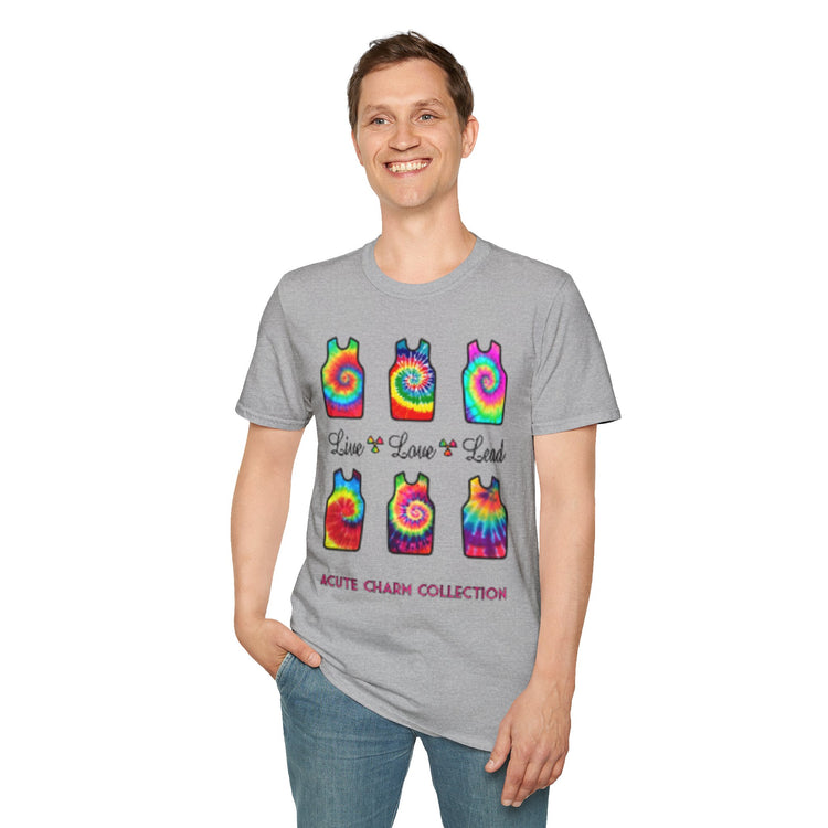 Radiology - Live, Love, Lead Tye Dye Softstyle Unisex T-Shirt