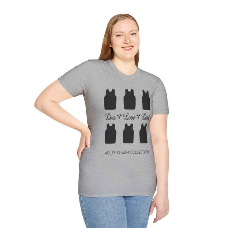 Radiology-Live, Love, Lead! Softstyle Unisex T-Shirt