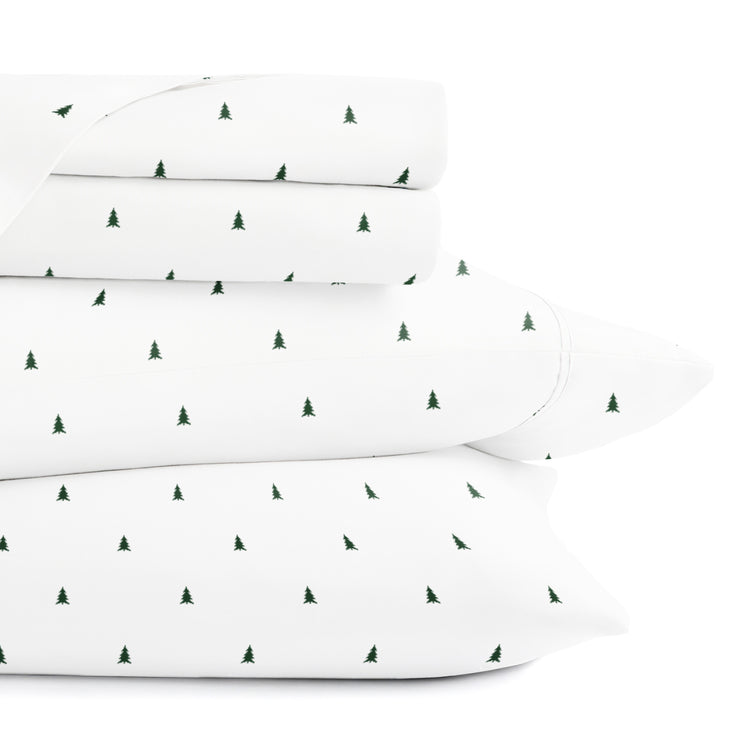 Pine Tree Holiday Sheet Set