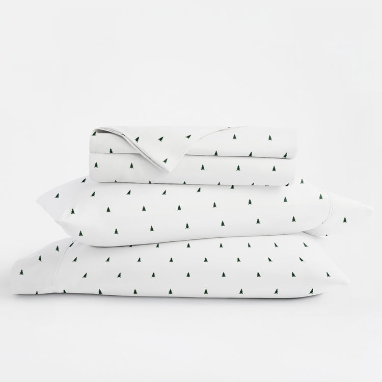 Pine Tree Holiday Sheet Set