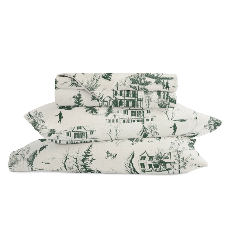 Holiday Toile Holiday Sheet Set