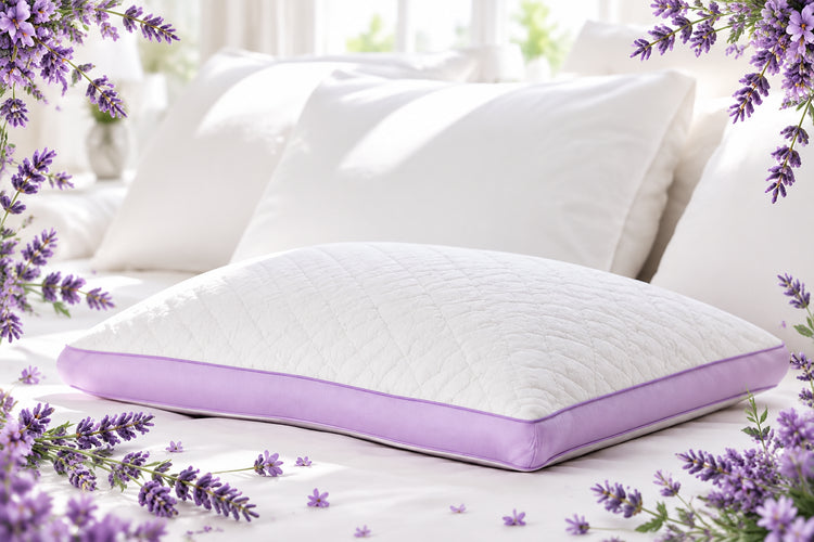 1 Queen Lavender Infused Pillow