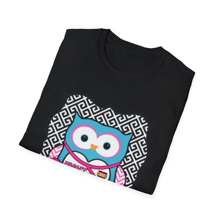 Night Owl-Softstyle Unisex T-Shirt