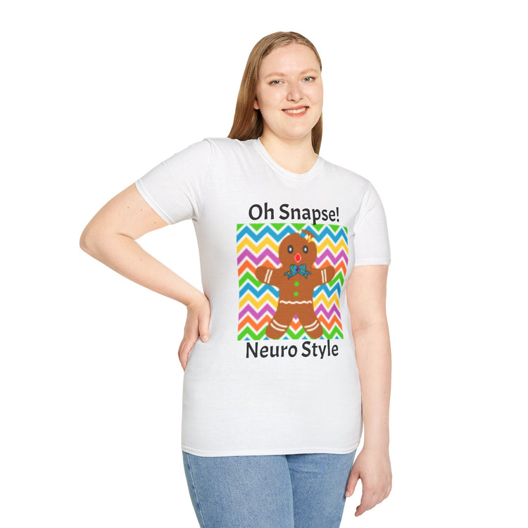 Oh Snapse! Neuro Style Softstyle Unisex T-Shirt