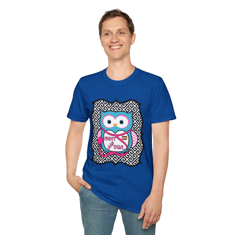 Night Owl-Softstyle Unisex T-Shirt