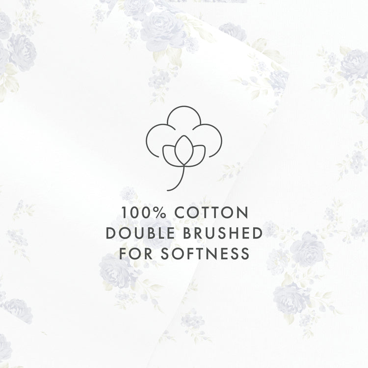 Rose Bunch Light Blue