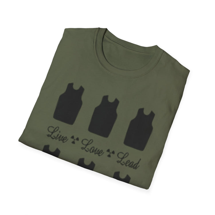 Radiology-Live, Love, Lead! Softstyle Unisex T-Shirt
