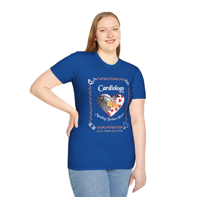 Cardiology-Mending Broken Hearts! Softstyle Unisex T-Shirt