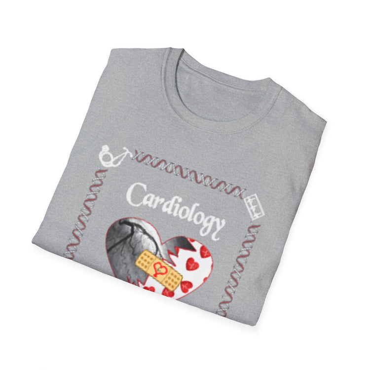 Cardiology-Mending Broken Hearts! Softstyle Unisex T-Shirt