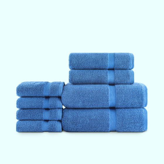 Luxury Resort 8 Piece Cotton Towel Set