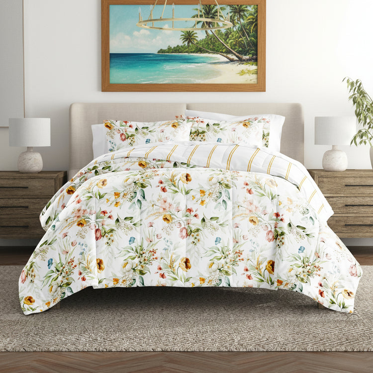 Chintz Floral Stripe Clay