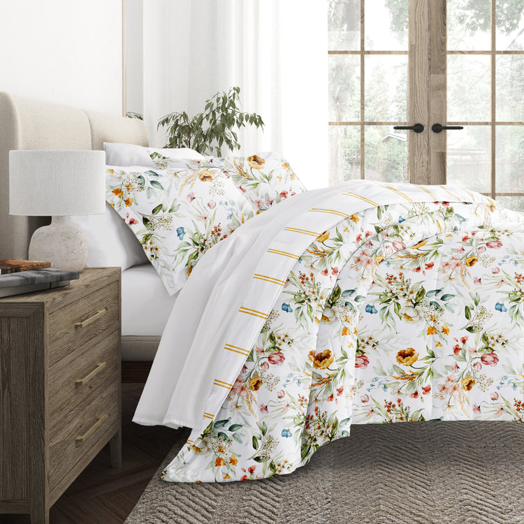 Chintz Floral Stripe Clay
