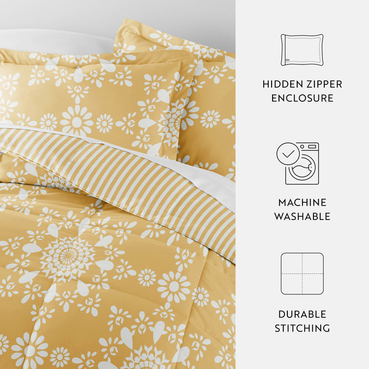 Soft Daisy Medallion Yellow