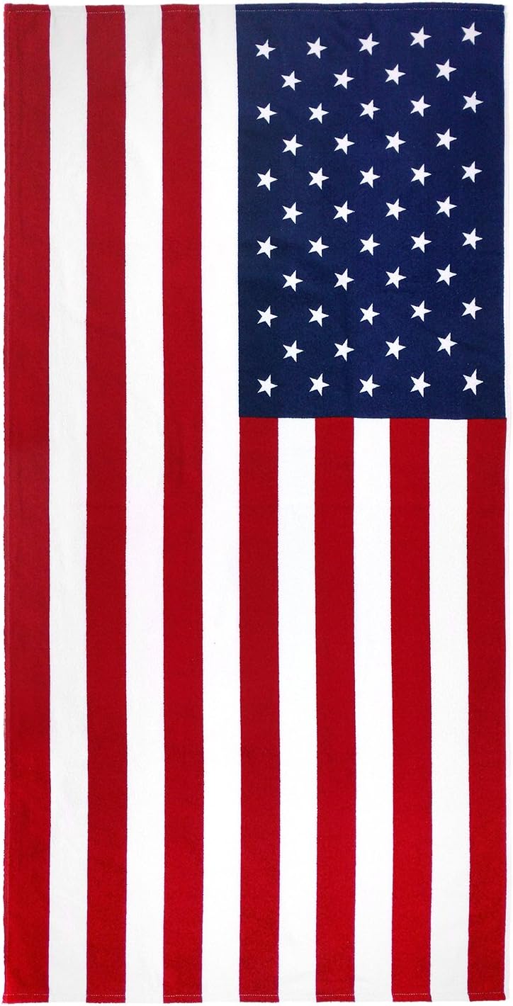 American Flag Towel