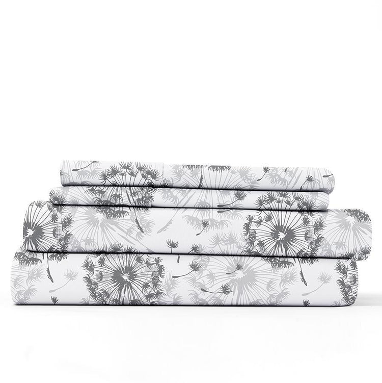 Make-A-Wish Gray Patterned