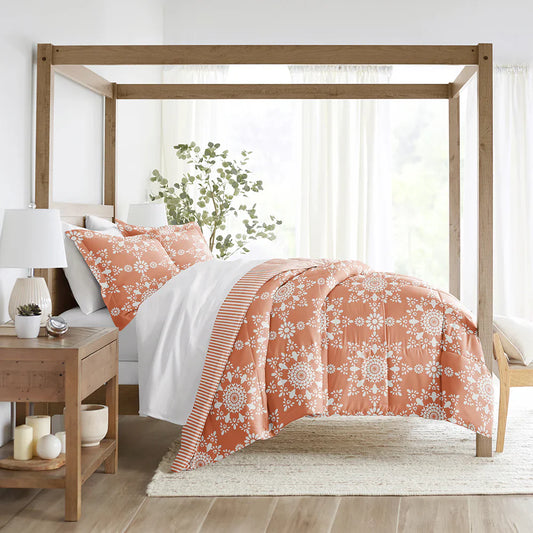 Comforters Reversible, Solid & Pattern