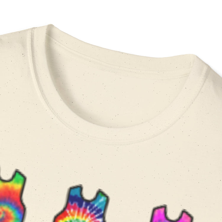 Radiology - Live, Love, Lead Tye Dye Softstyle Unisex T-Shirt