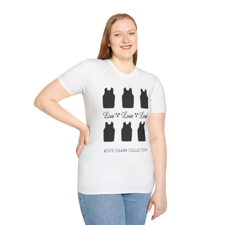 Radiology-Live, Love, Lead!  Softstyle Unisex T-Shirt