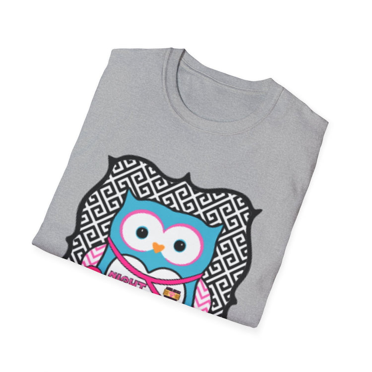 Night Owl-Softstyle Unisex T-Shirt