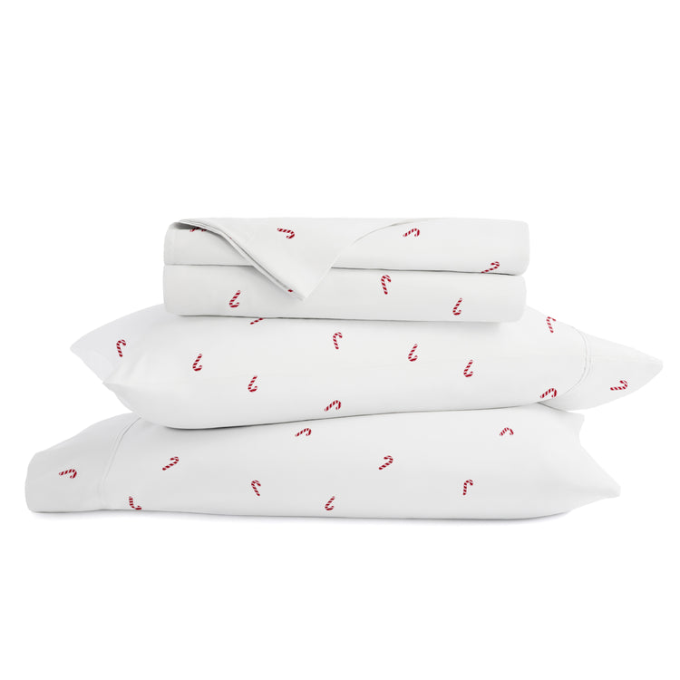 Candy Cane Holiday Sheet Set