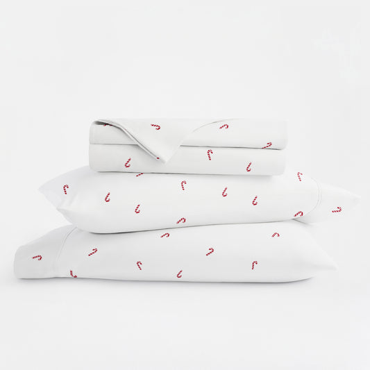 Candy Cane Holiday Sheet Set