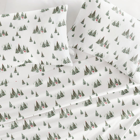 Frosty Pines Holiday Sheet Set