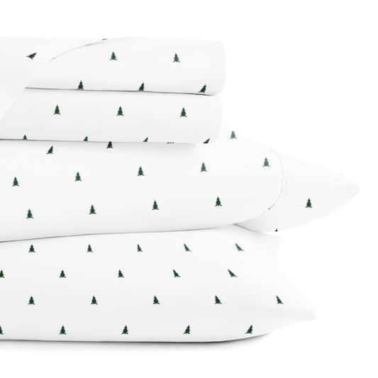 Pine Tree Holiday Sheet Set