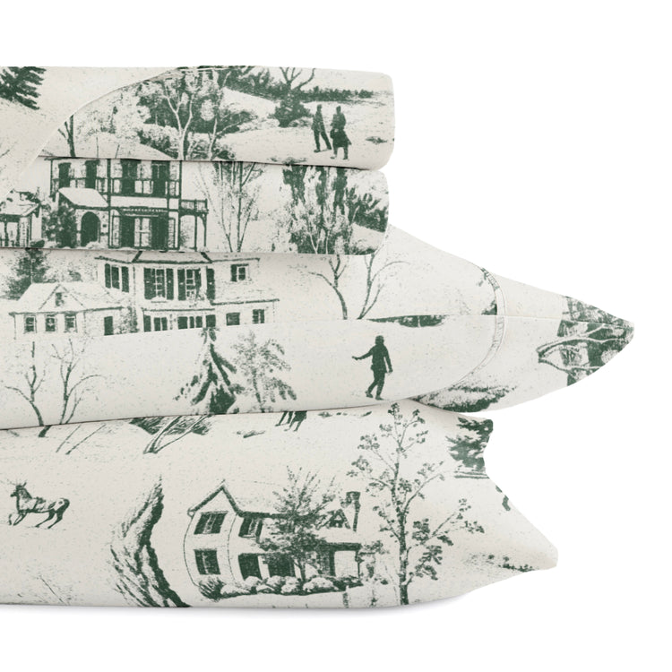 Holiday Toile Holiday Sheet Set