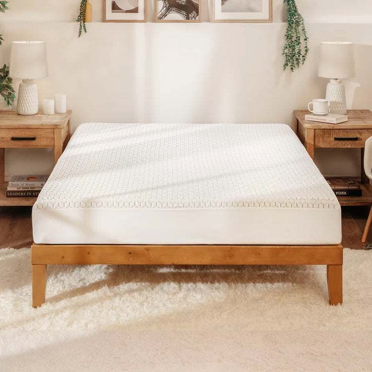 Copper Infused Mattress Protector With Straps