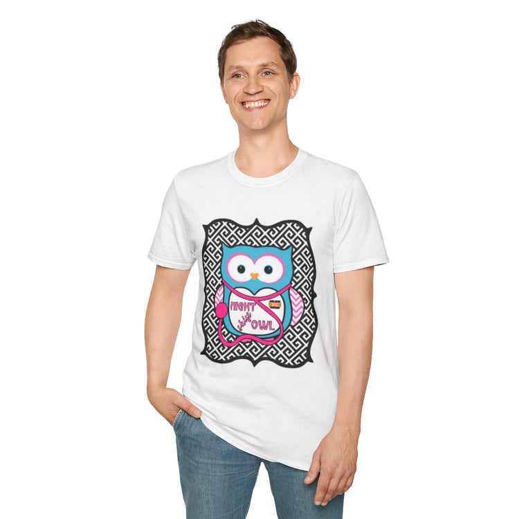 Night Owl-Softstyle Unisex T-Shirt