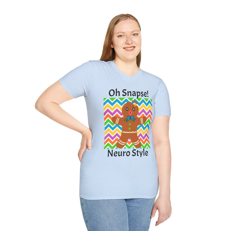 Oh Snapse! Neuro Style Softstyle Unisex T-Shirt