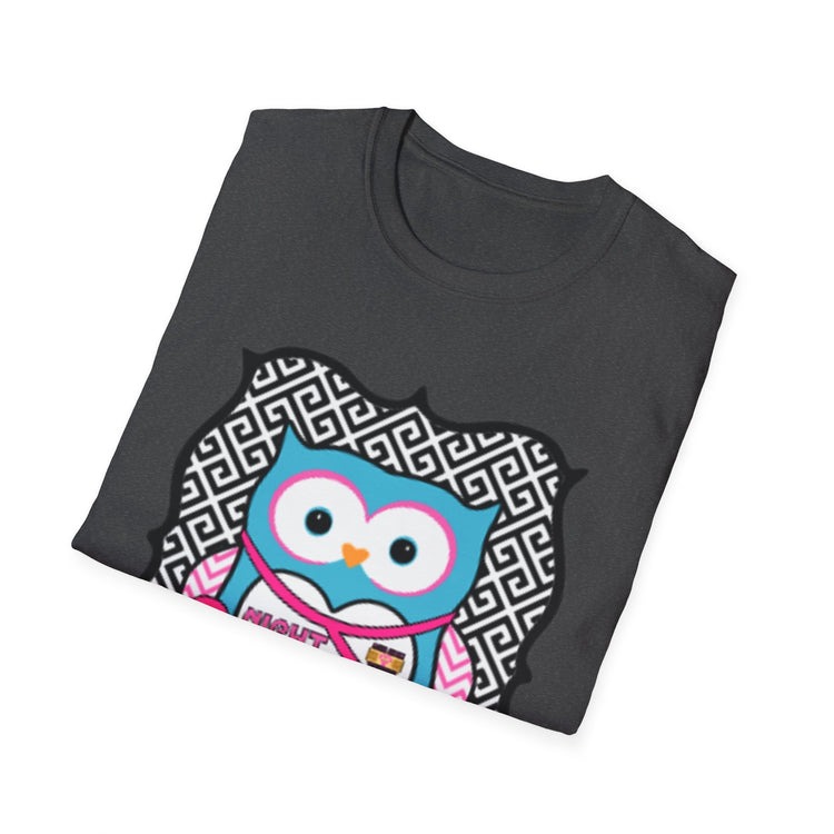 Night Owl-Softstyle Unisex T-Shirt