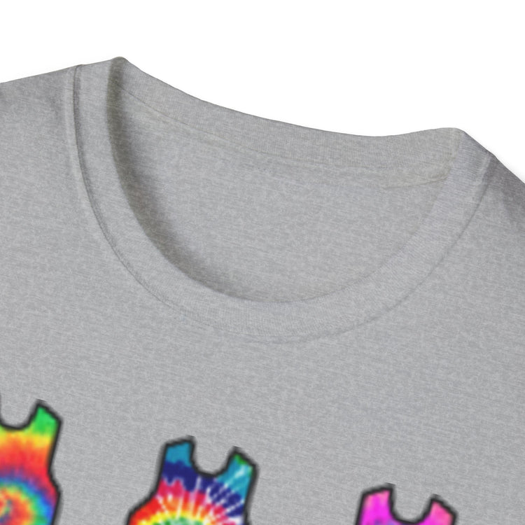 Radiology - Live, Love, Lead Tye Dye Softstyle Unisex T-Shirt