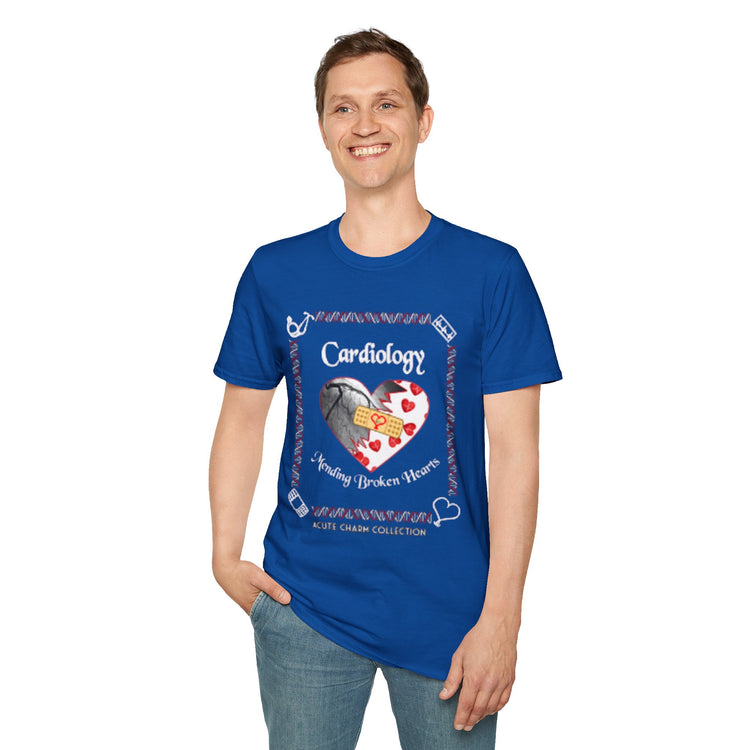 Cardiology-Mending Broken Hearts! Softstyle Unisex T-Shirt