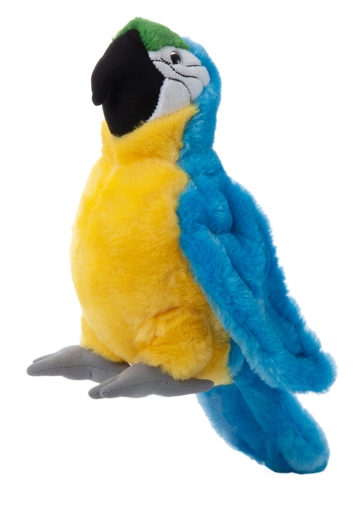 Wild Onez  Macaw Blue & Yellow  12" Plush