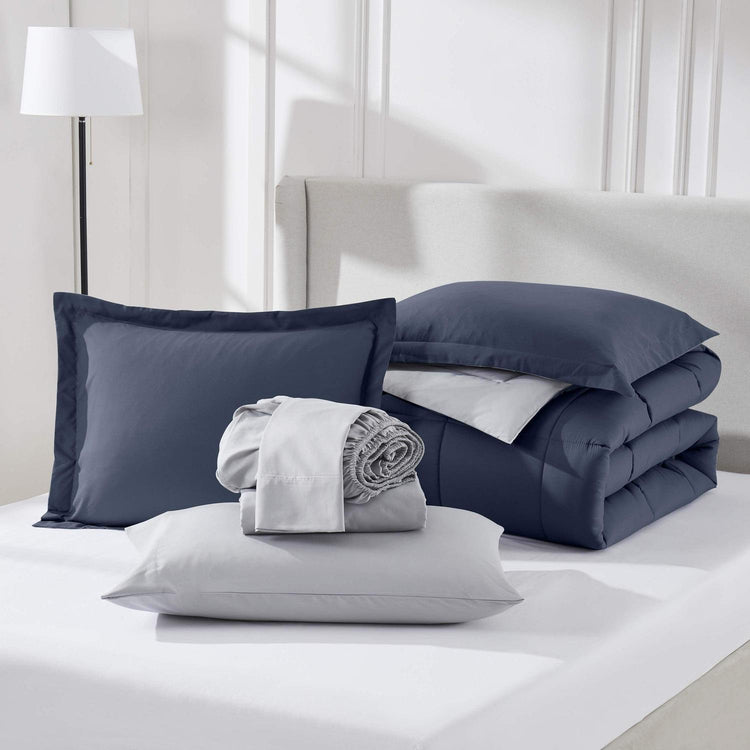 Navy/Light Grey