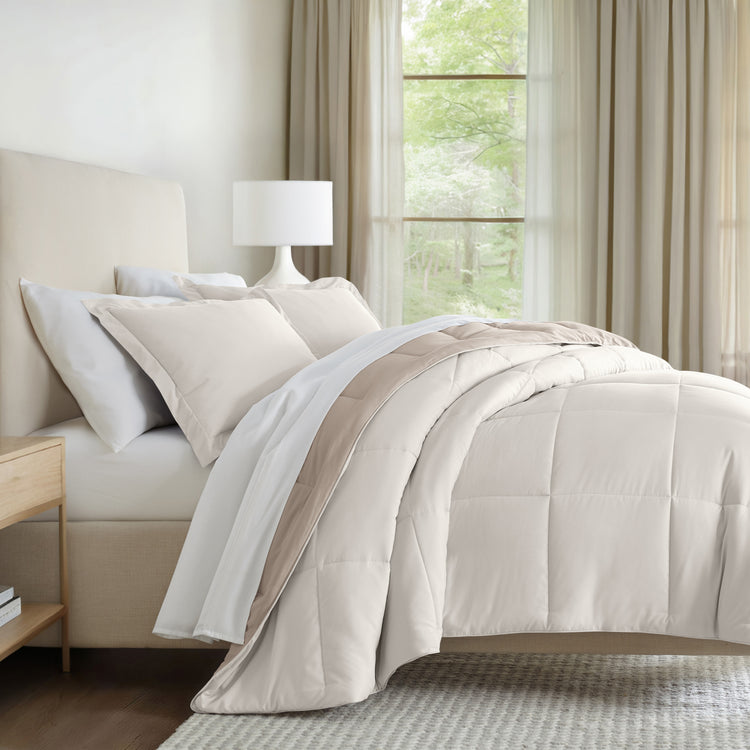 Reversible Down Alternative Comforter 3 Piece