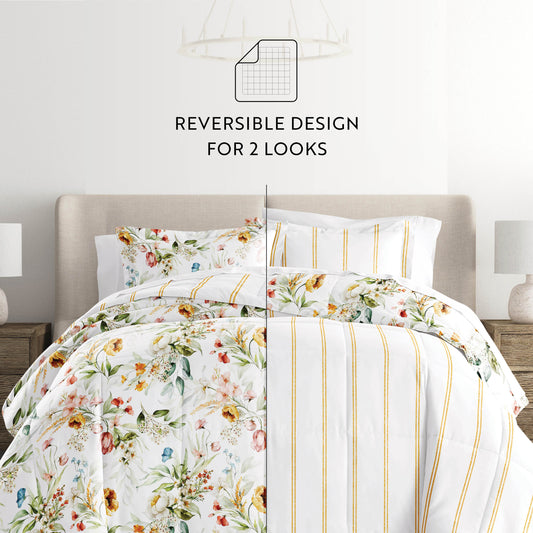 Chintz Floral Stripe Clay