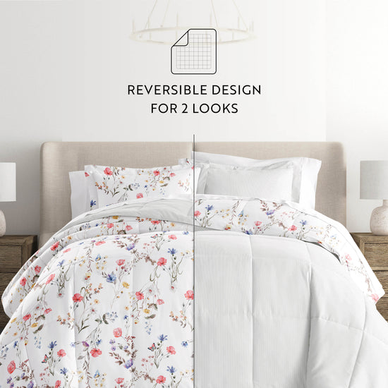 Meadow Floral Stripe Pink