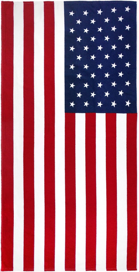 American Flag Towel
